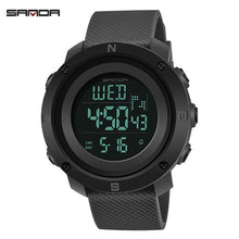 Load image into Gallery viewer, SANDA Men Sport Watch Waterproof
