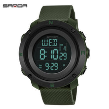 Load image into Gallery viewer, SANDA Men Sport Watch Waterproof