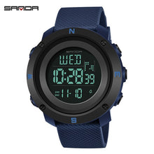 Load image into Gallery viewer, SANDA Men Sport Watch Waterproof