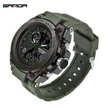 Load image into Gallery viewer, SANDA Fashion Men Sports Watch