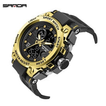 Load image into Gallery viewer, SANDA Fashion Men Sports Watch