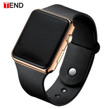 Load image into Gallery viewer, TEND Black Bracelet Gold Digital Watch