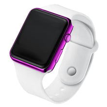 Load image into Gallery viewer, TEND White Bracelet Pink Digital Watch
