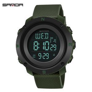 SANDA Men Sport Watch Waterproof