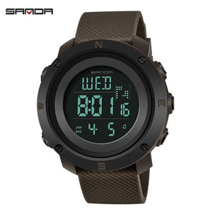 SANDA Men Sport Watch Waterproof