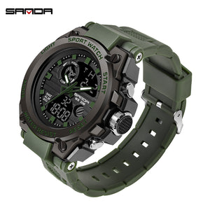 SANDA Fashion Men Sports Watch