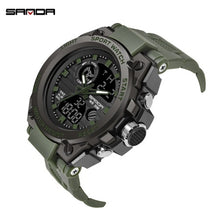 Load image into Gallery viewer, SANDA Fashion Men Sports Watch
