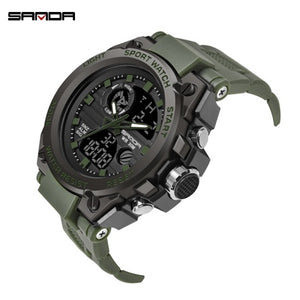 SANDA Fashion Men Sports Watch