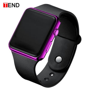 TEND White Bracelet Pink Digital Watch