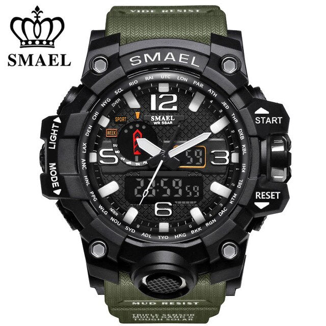 SMAEL Mens Wathes Top Brand Luxury Fashion