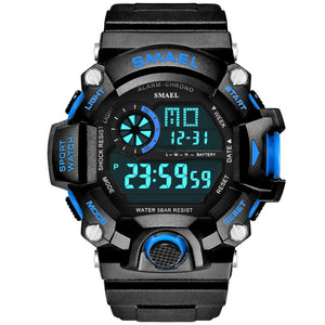 SMAEL Digital White Watch